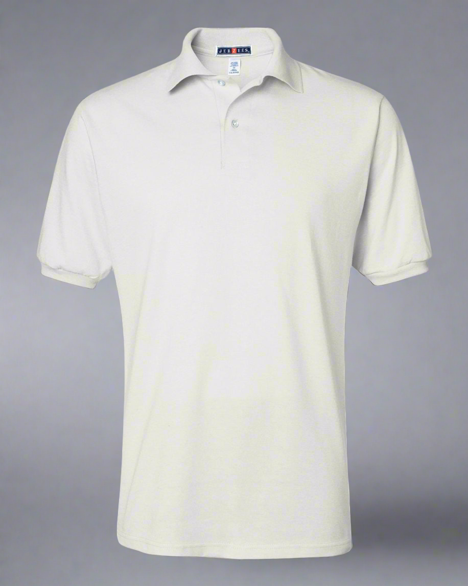 Customizable White Polo Shirt