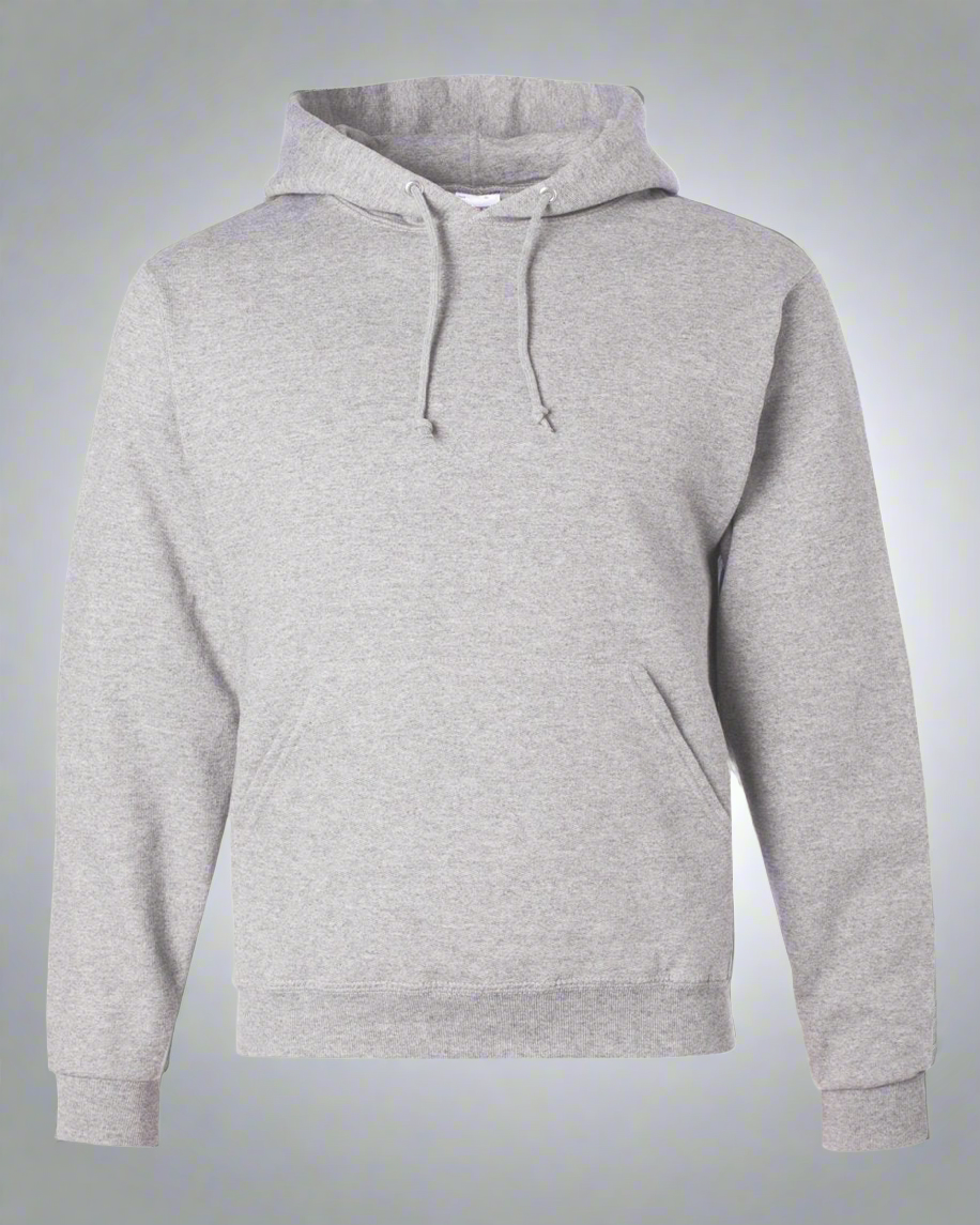 Customizable Ash Hooded Sweatshirt