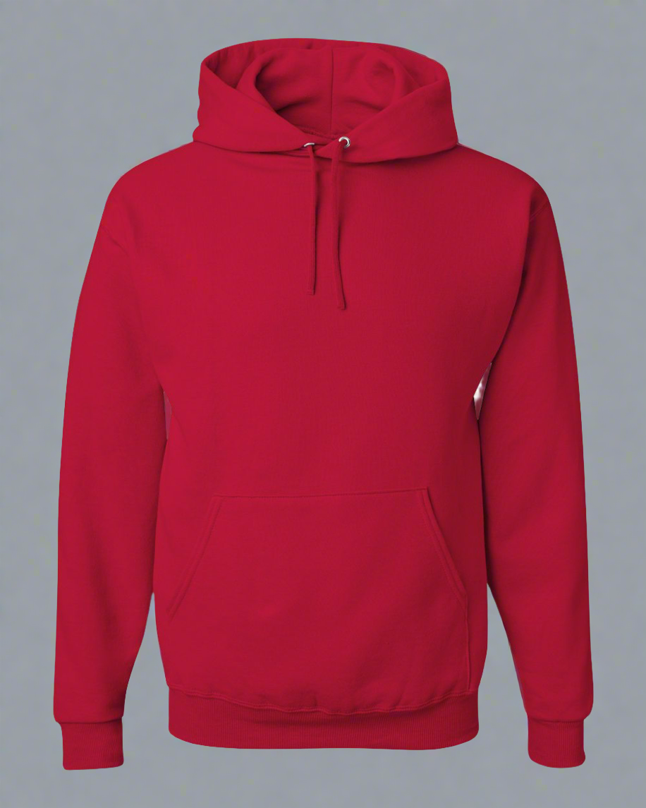 Customizable True Red Hooded Sweatshirt