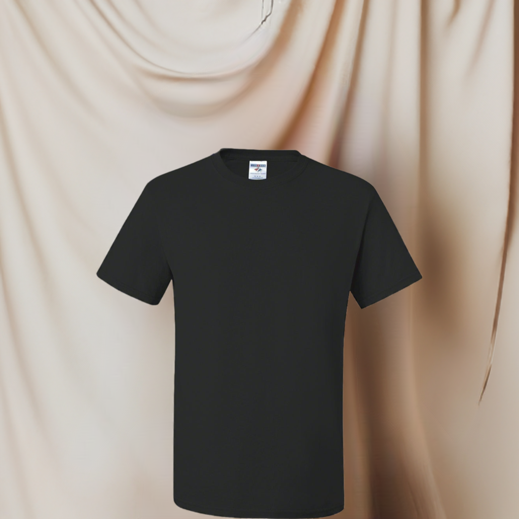 Customizable Black T-Shirt